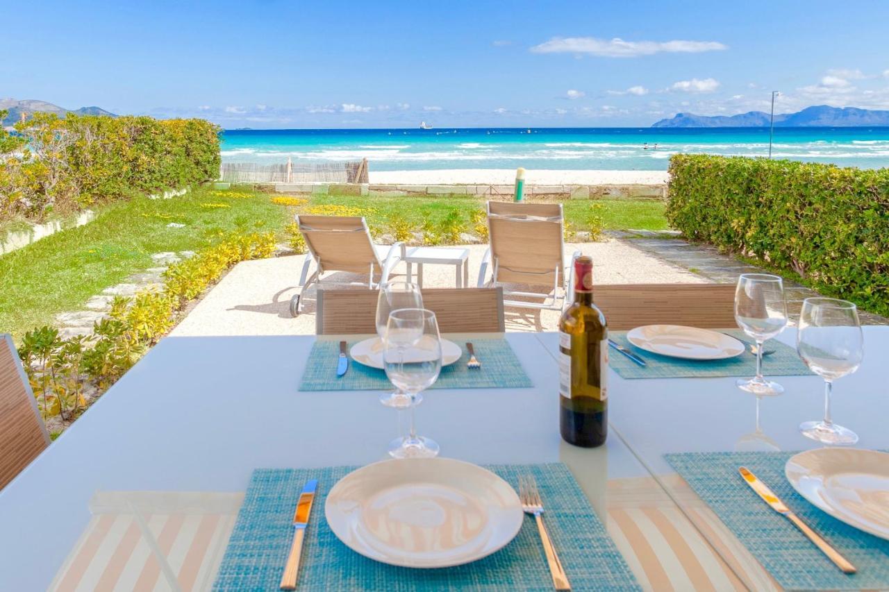Beachfront Villa Socias Playa By Sealand Villas Playa de Muro  Extérieur photo